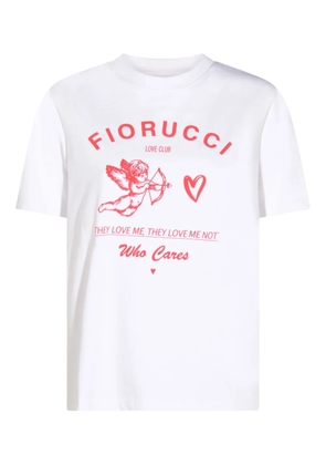 Fiorucci cherub-print T-shirt - White