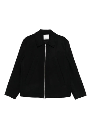 YMC zip-up wool jacket - Black