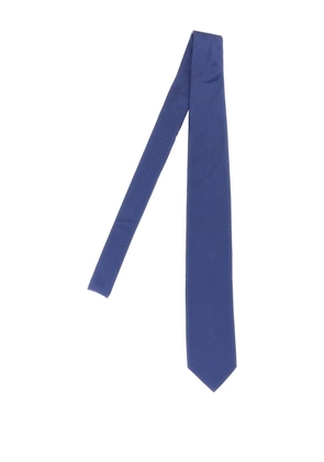 Pal Zileri ribbed silk tie - Blue