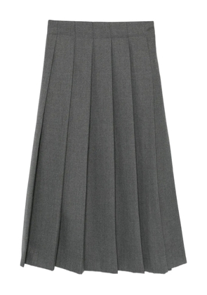 Vaquera pleated skirt - Grey