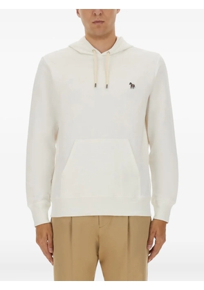 PS Paul Smith zebra-detail hoodie - Neutrals