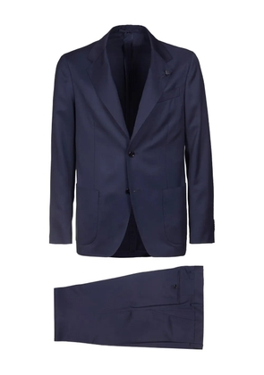 Lardini virgin-wool two-piece suit - Blue