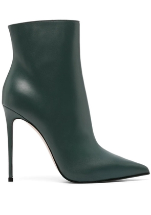 Le Silla Eva 120mm leather ankle boots - Green