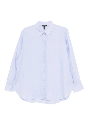Eileen Fisher classic collar long-sleeved shirt - Blue