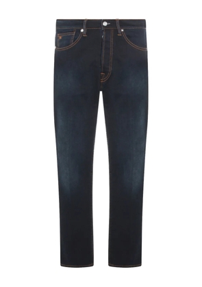 Nine In The Morning contrast-stitch jeans - Blue