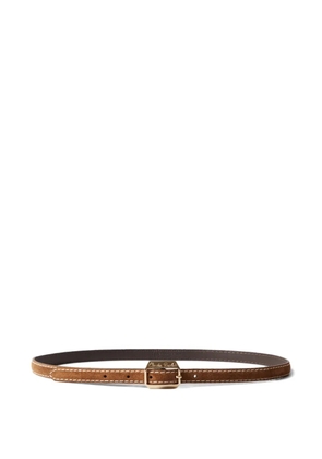 Claudie Pierlot leather buckle belt - Brown