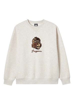 FINGERCROXX Bigfoot sweatshirt - Neutrals