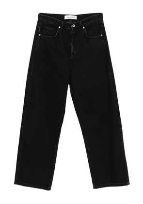 AMARÁNTO logo-patch jeans - Black