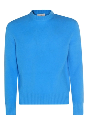 Piacenza Cashmere ribbed-cuffs wool sweater - Blue