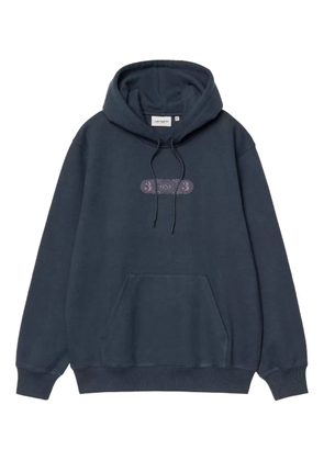 Carhartt WIP 3 One 3 graphic-print hoodie - Blue