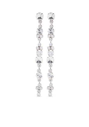 Forte Forte crystal-embellished drop earrings - Silver