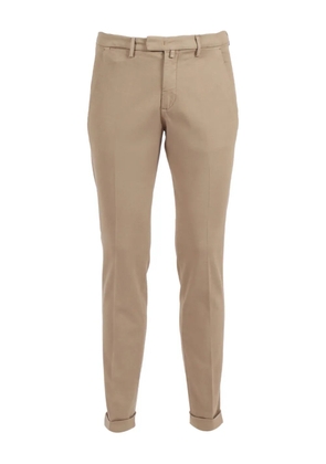 Briglia 1949 cuffed trousers - Brown