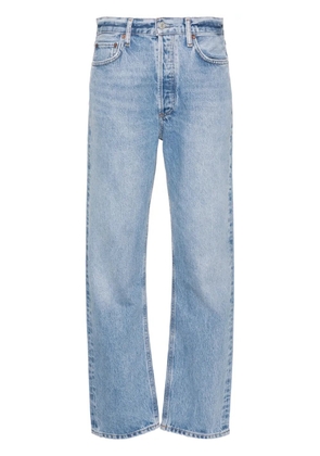AGOLDE high-rise straight-leg jeans - Blue