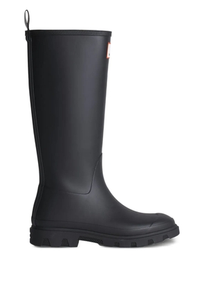 Maison Kitsuné x Hunter Downpour tall rain boots - Black