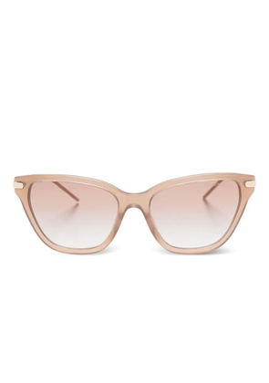 Emporio Armani cat-eye sunglasses - Brown