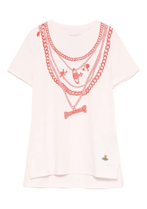 Vivienne Westwood Viv Chain T-shirt - Pink