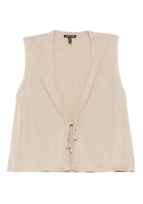 Eileen Fisher knitted vest - Neutrals