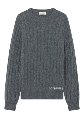 Roy Rogers round-neck sweater - Grey