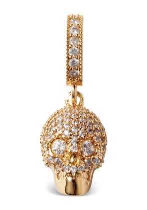 Crystal Haze Mr Nice skull-shaped pendant - Gold