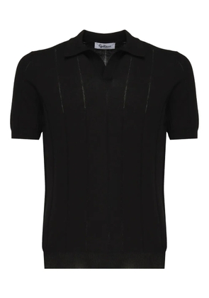 John Galliano short-sleeve knitted T-shirt - Black
