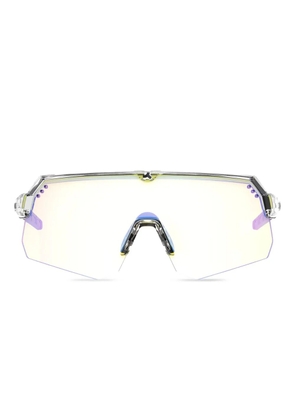 TRIPOINT biker-frame sunglasses - Neutrals