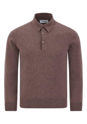 Gran Sasso button polo shirt - Brown