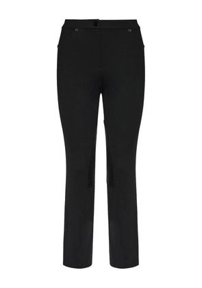 ELENA MIRO` rivets-detail trousers - Black