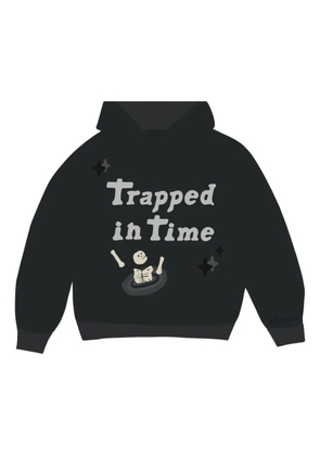BROKEN PLANET Trapped in Time graphic hoodie - Black