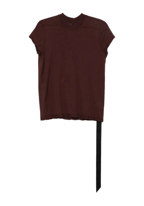 Rick Owens DRKSHDW strap-detail short-sleeve T-shirt - Red