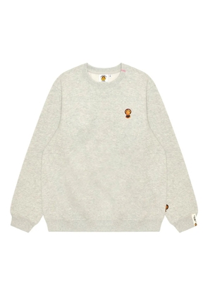 *BABY MILO® STORE BY *A BATHING APE® crew-neck graphic-print sweatshirt - Neutrals