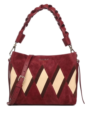 Coccinelle braided handle tote bag - Red