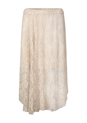 Baum Und Pferdgarten Selmo floral-lace midi skirt - Neutrals