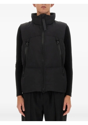 JG1 zip-fastening sleeveless gilet - Black