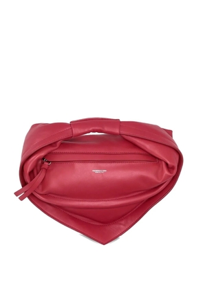 FEDERICO CINA leather shoulder bag - Red