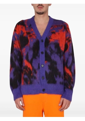 MSGM V-neck cardigan - Purple