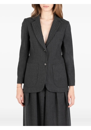 Société Anonyme pinstripe pocket blazer - Grey