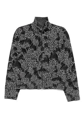 JNBY floral-print jacket - Black