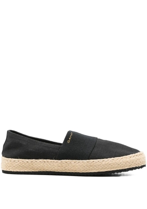Gant Raffiaville rope espadrilles - Black