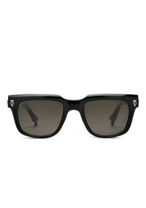 T Henri Eyewear Astro key-detail square sunglasses - Black