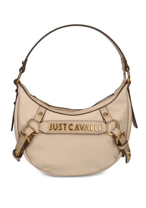 Just Cavalli logo-lettering cross body bag - Neutrals