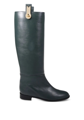 amato daniele leather boots - Green