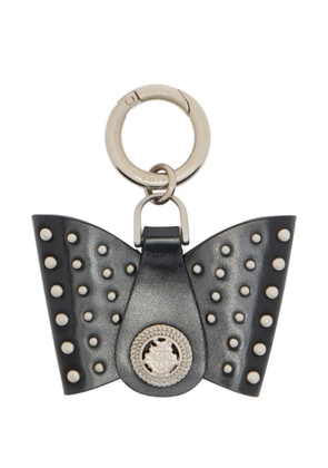 Bally B-bow studded leather charm - Black