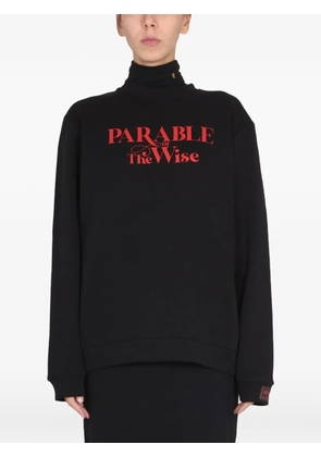 Raf Simons round-neck sweatshirt - Black