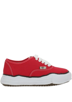 Maison MIHARA YASUHIRO Baker cotton sneakers - Red