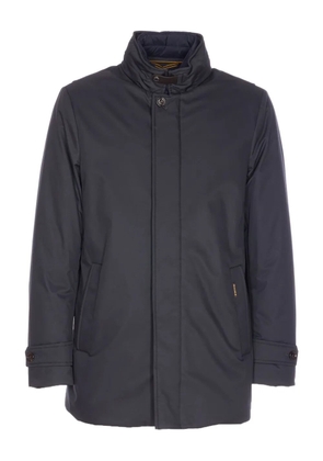 Moorer high-neck padded coat - Blue