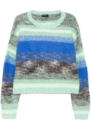 tout a coup striped crew-neck jumper - Green