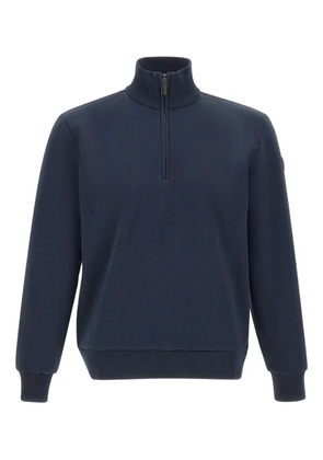 Colmar half-zip logo-patch sweatshirt - Blue