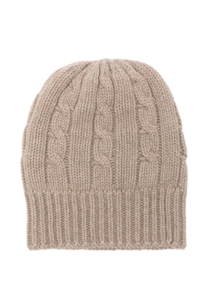 Cenere GB cashmere beanie - Neutrals