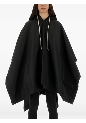 Rick Owens DRKSHDW Concordians drawstring poncho - Black