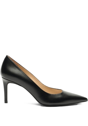 Stuart Weitzman 75mm Stuart Power pointed-toe stiletto pumps - Black